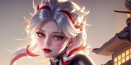 可爱高清真人壁纸：电竞女神靓丽登场！